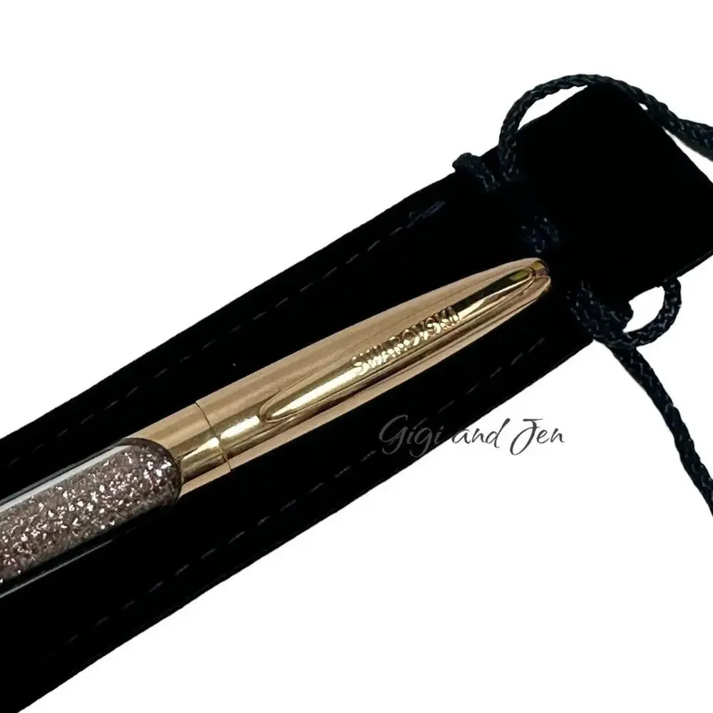 Swarovski Crystalline Nova Rollerball Pen - Rose Gold Rose Gold